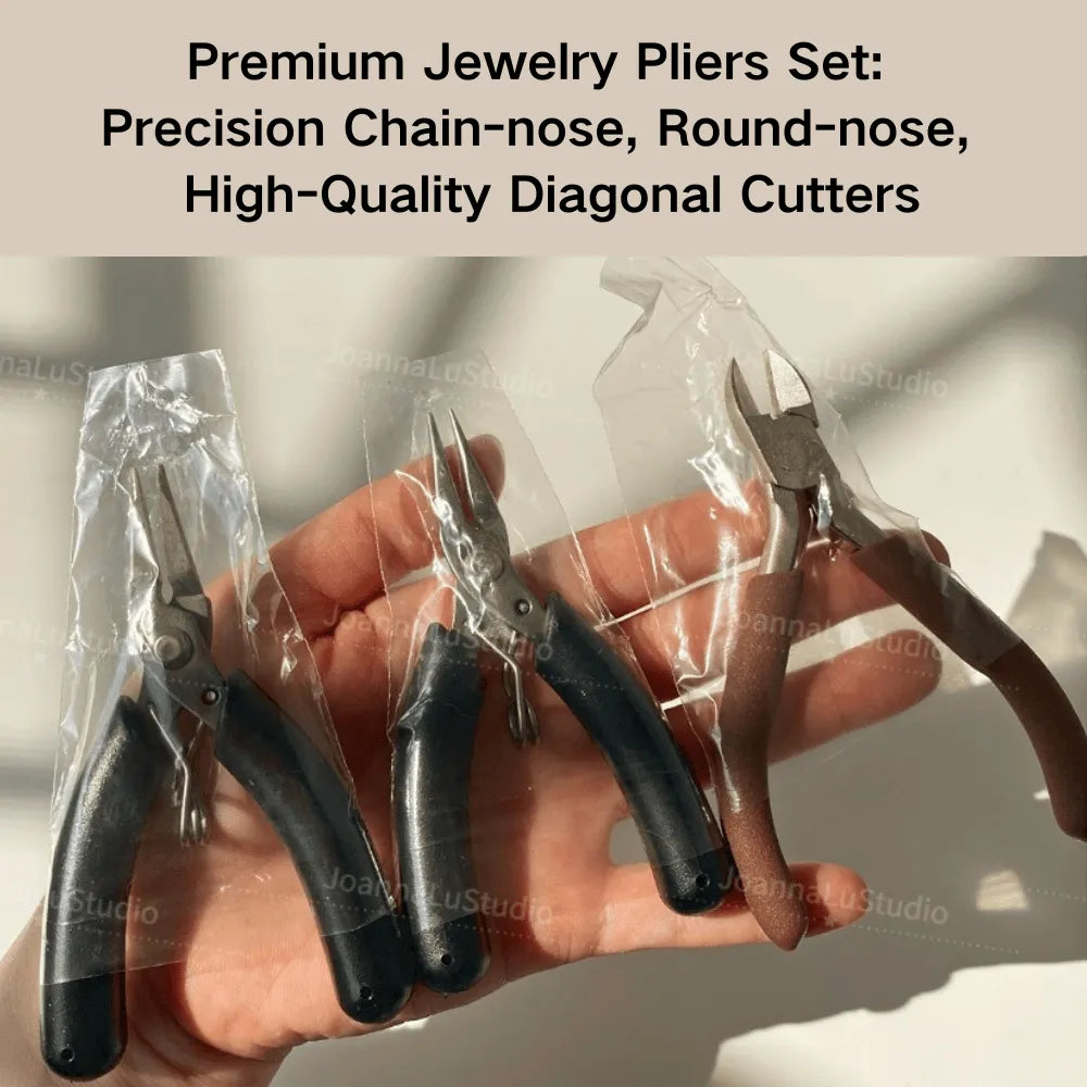 Complete Jewelry Making Kit for Beginners – DIY Gold & Silver Starter Set
